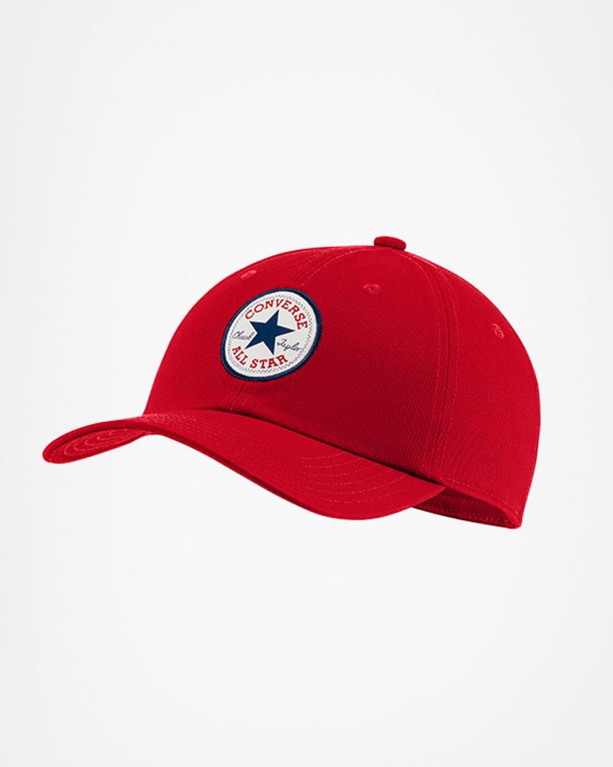 Chapeus Converse All Star Patch Baseball Masculino Vermelhas | PT X0P3597